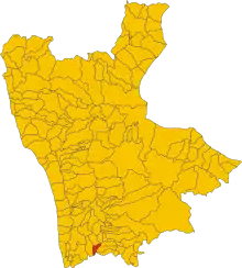 Localisation de Altilia