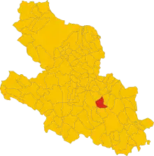 Localisation de Anversa degli Abruzzi