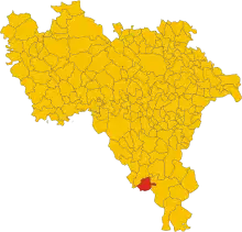 Localisation de Bagnaria