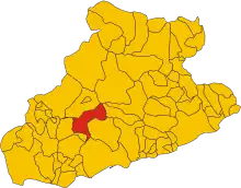 Localisation de Bajardo