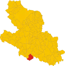 Localisation de Balsorano