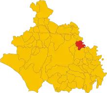 Localisation de Bomarzo