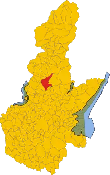 Localisation de Bovegno