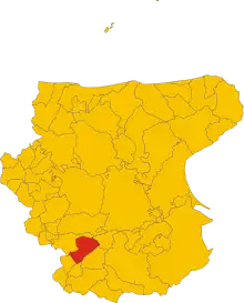 Localisation de Bovino