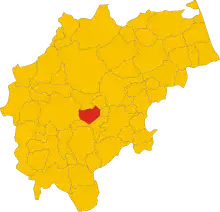 Localisation de Caldarola