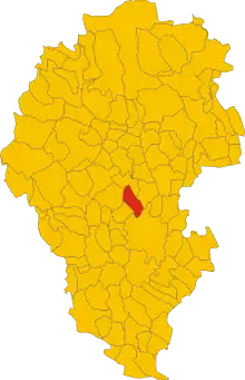 Localisation de Caldogno