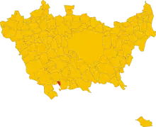 Localisation de Calvignasco