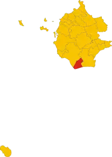 Localisation de Campobello di Mazara