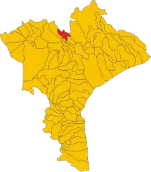 Localisation de Carlopoli