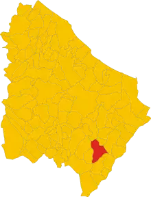 Localisation de Carunchio