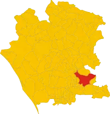 Localisation de Caserte