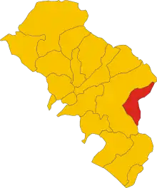 Localisation de Casola in Lunigiana