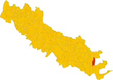 Localisation de Casteldidone