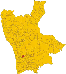 Localisation de Castrolibero