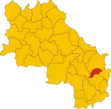 Localisation de Chianciano Terme