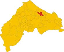 Localisation de Chiaravalle
