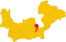Localisation de Chiuro