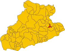 Localisation de Chiusavecchia