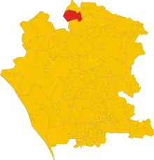 Localisation de Ciorlano
