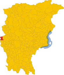 Localisation de Cisano Bergamasco