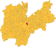 Localisation de Civezzano