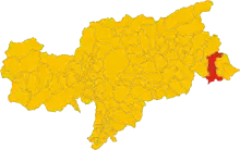 Localisation de Dobbiaco - Toblach
