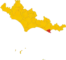 Localisation de Gaète