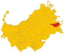 Localisation de Loiri Porto San Paolo
