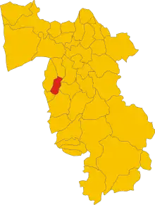 Localisation de Lorenzana