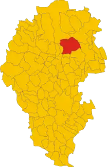 Localisation de Lusiana Conco
