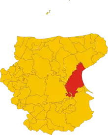 Localisation de Manfredonia