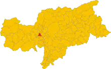 Localisation de Marlengo
