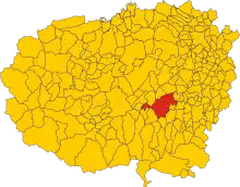 Localisation de Mondovi