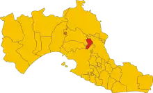 Localisation de Montemesola