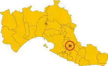 Localisation de Monteparano