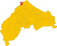 Localisation de Monterado