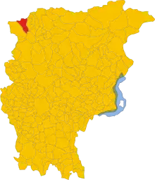 Localisation de Ornica
