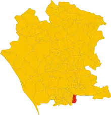 Localisation de Orta di Atella
