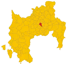 Localisation de Ortacesus