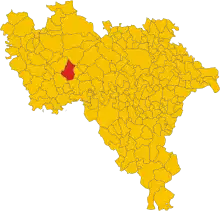 Localisation de Ottobiano