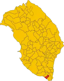 Localisation de Patù