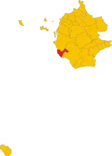 Localisation de Petrosino
