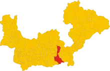 Localisation de Ponte in Valtellina
