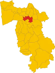 Localisation de Pontedera