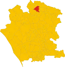 Localisation de Prata Sannita