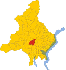 Localisation de Premosello-Chiovenda