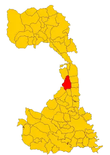 Localisation de Rovasenda