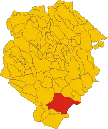Localisation de Salussola