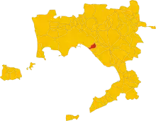 Localisation de San Giorgio a Cremano
