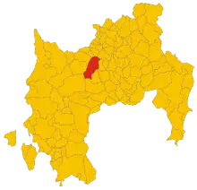Localisation de Sanluri
